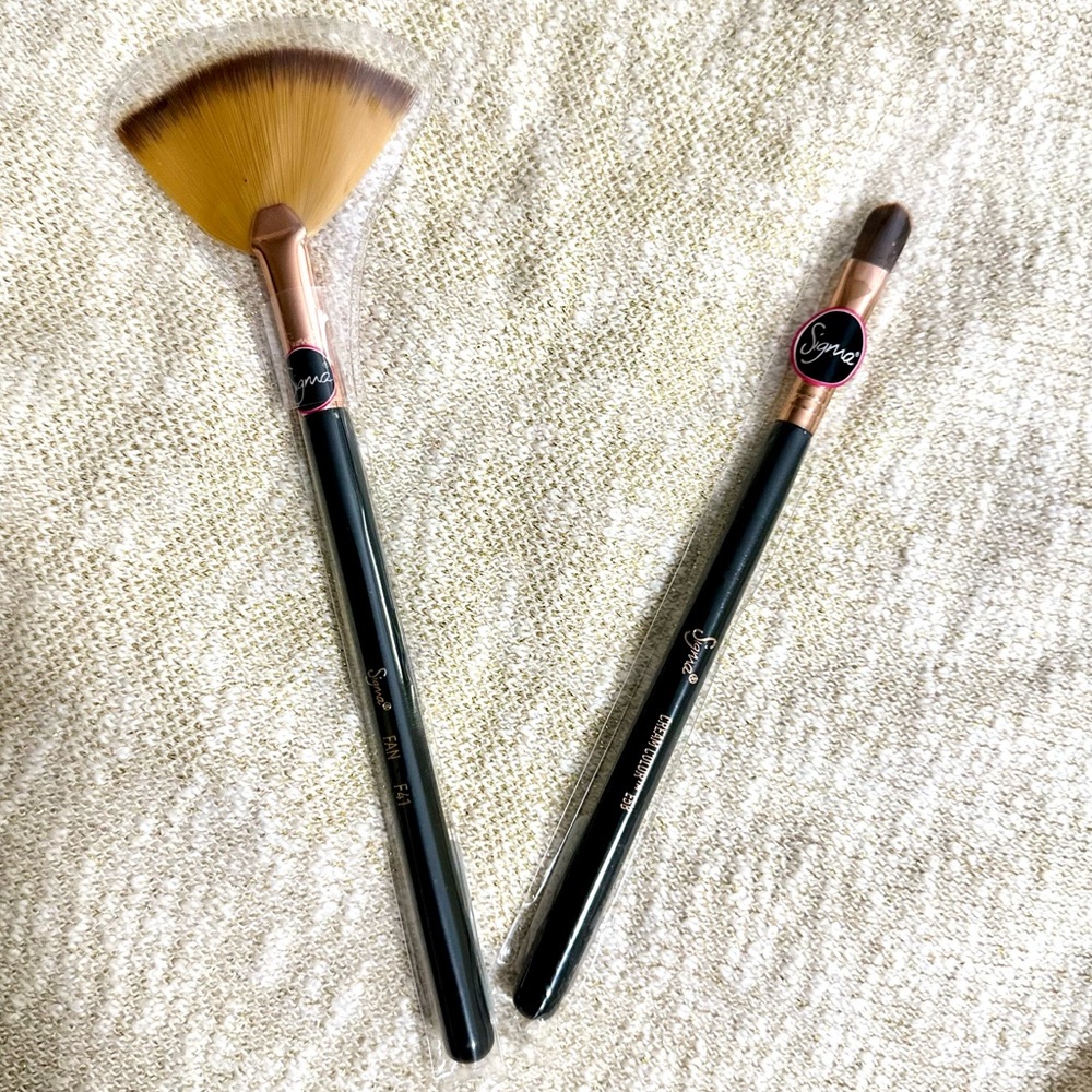 Sigma Beauty Copper Makeup Brushes